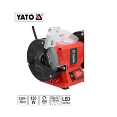 YATO ΔΙΔΥΜΟΣ ΤΡΟΧΟΣ 150W 125ΜΜ YATO YT-822100 (201822100)-thumb-1