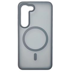 Θήκη Κινητού - Phone Case για Samsung Galaxy S23 6.1" Ημιδιάφανη Ματ Φιμέ Γκρι MagSafe/Magnetic Υβριδική TPU/PC Shockproof Anti-Scratch Ανθεκτική Αντιολισθητική με Προστασία Κάμερας ( Κωδ.1-CASE0035 )