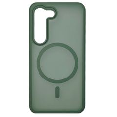 Θήκη Κινητού - Phone Case για Samsung Galaxy S23 6.1" Ημιδιάφανη Ματ Φιμέ Πράσινη MagSafe/Magnetic Υβριδική TPU/PC Shockproof Anti-Scratch Ανθεκτική Αντιολισθητική με Προστασία Κάμερας ( Κωδ.1-CASE003