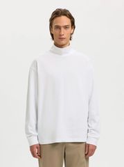 Selected Relax Risk Ls Roll Neck Tee 16100997