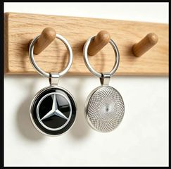 Mercedes-Benz μεταλλικό μπρελόκ καινούργιο, μαύρο και ασημί