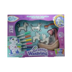 Σετ ζωγραφικής σε ζωάκια πλενόμενα - Graffiti Washing - 802 - 233328