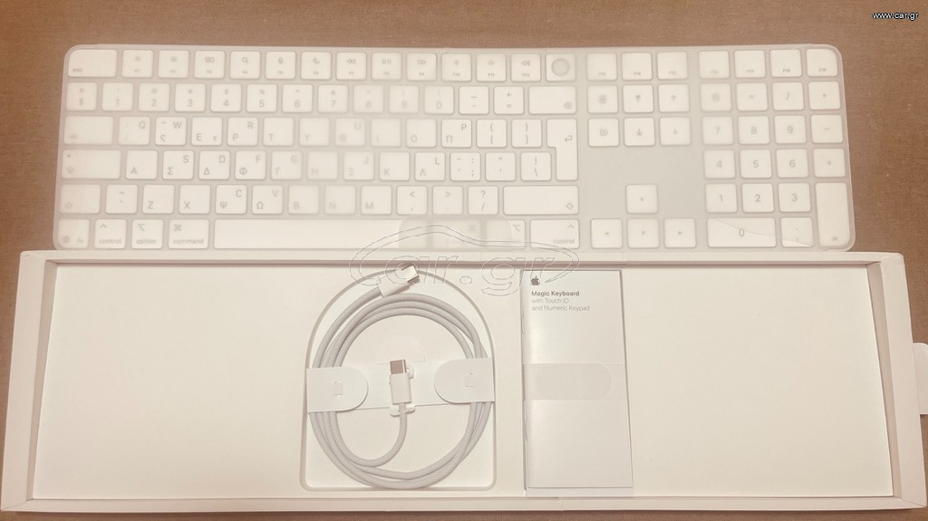 ΠΛΗΚΤΡΟΛΟΓΙΟ APPLE MAGIC KEYBOARD WITH TOUCH ID & NUMERIC KEYPAD