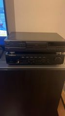 Hifi system Marntz PM47 ολοκληρωμένος ενισχυτής και CD player Technics SLPG580A