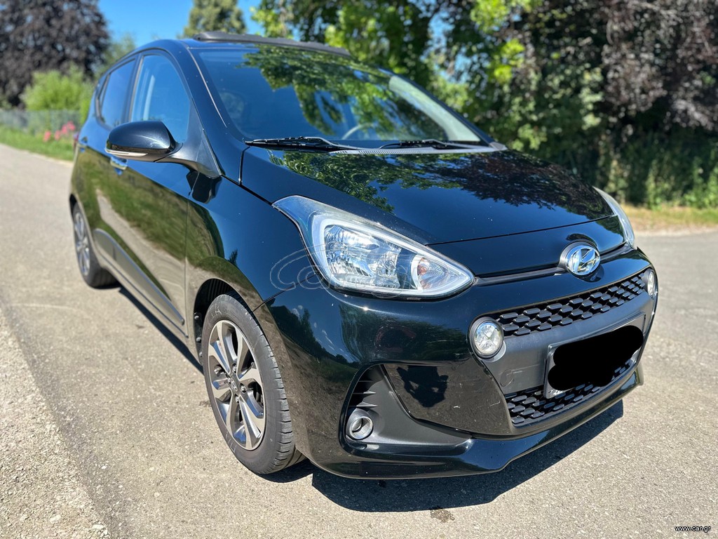 Hyundai i 10 2017 1250 CC,FACE LIFT,OΡΟΦΗ,ΓΡΑΜΜΑΤΙΑ