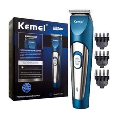 Κουρευτική μηχανή - KM-1251 - Kemei - Blue
