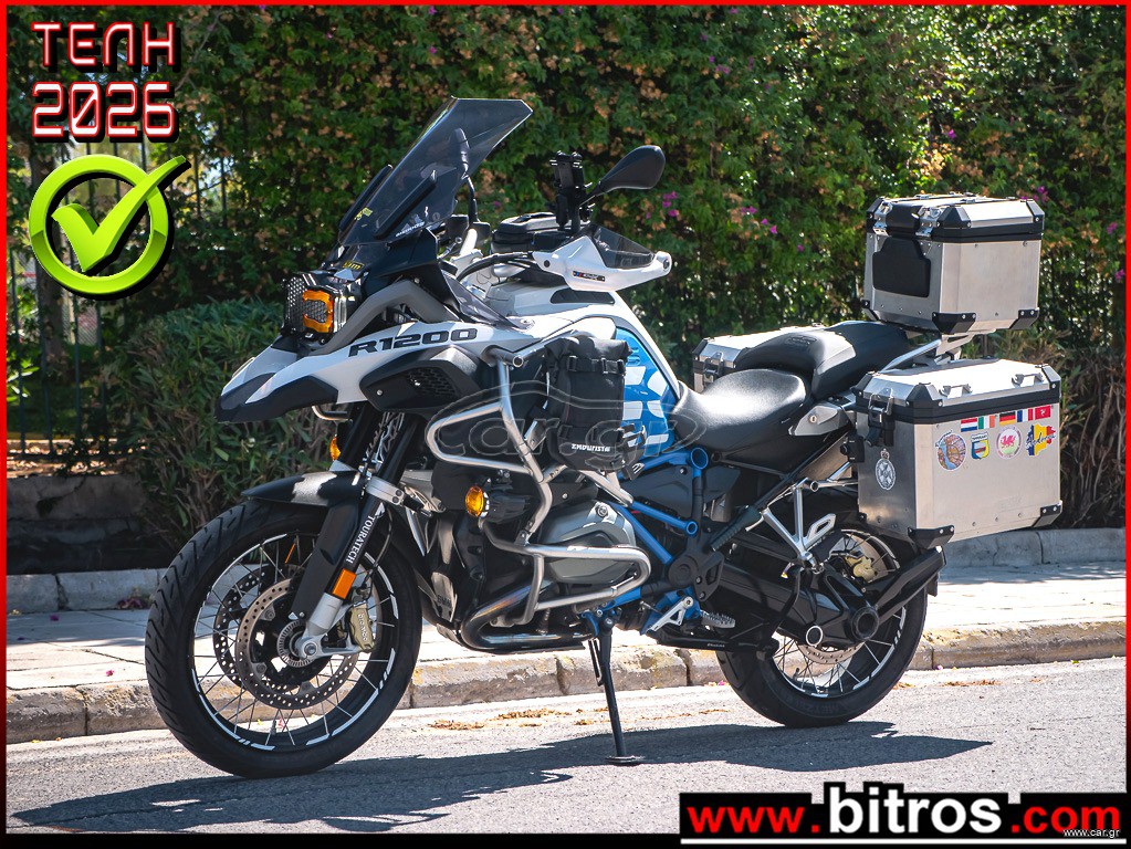 Bmw R 1200 GS Adventure 2018 ΤΕΡΜΑ ΕΞΟΠΛΙΣΜΕΝΗ!!!  26.000km! 3xBOX GPS