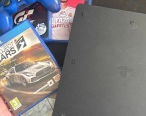 Sony PlayStation 4 Slim 1TB + FIFA 20 + Gran Turismo