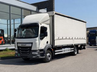 Καρότσα Κουρτίνα DAF 2018 LF55.260 EURO6 16TON + ΥΔΡ. ΠΟΡΤΑ + ΠΑΡΑΠΕΤΑ