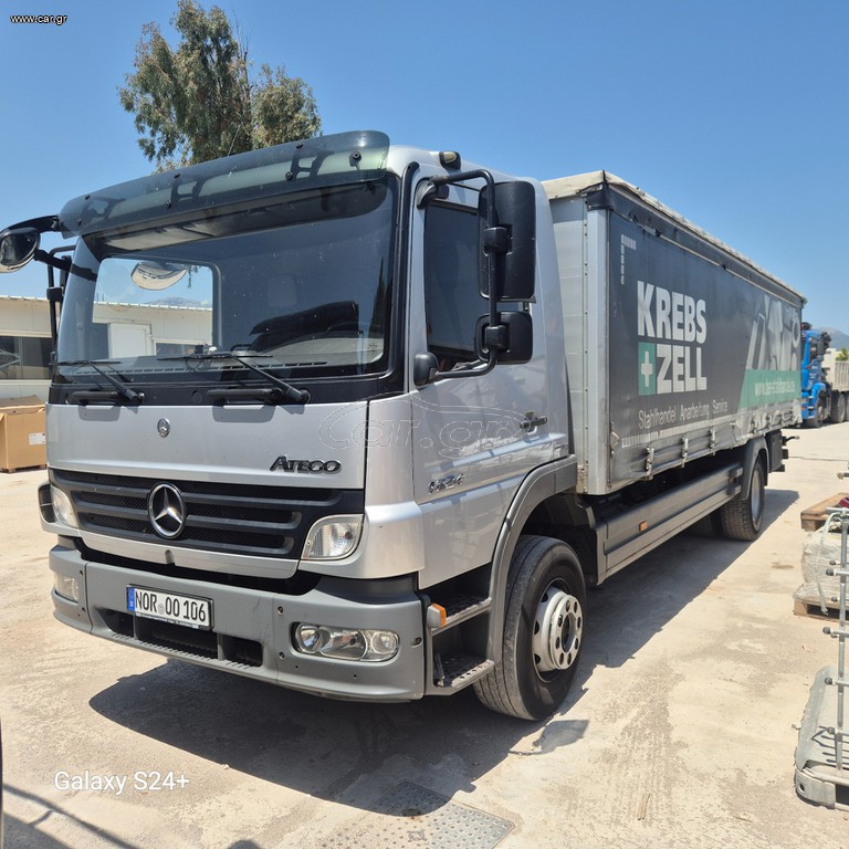 Καρότσα Κουρτίνα Mercedes-Benz 2011 ATEGO 1624 euro 6