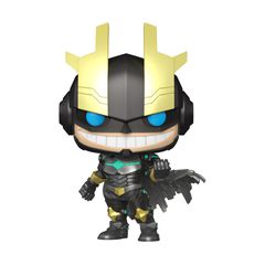 Funko Pop! Animation: My Hero Academia - Armored All Might (Metallic) (Special Edition) #2182 Vinyl Figure