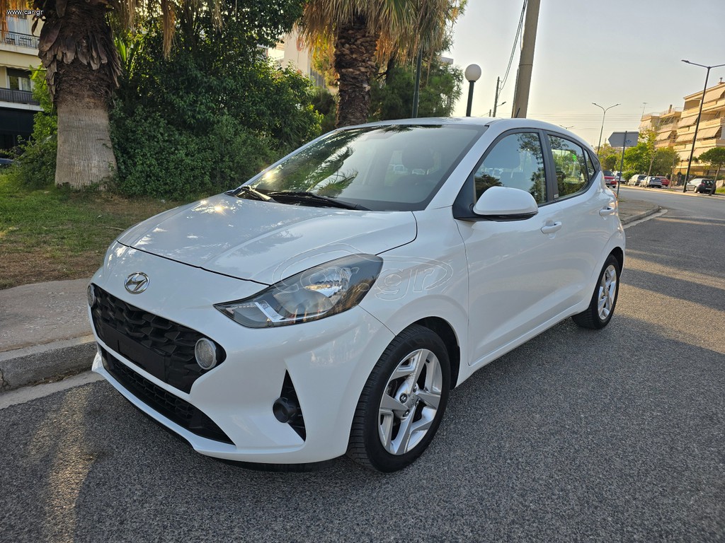 Hyundai i 10 2020 1.2 ΑΥΤΟΜΑΤΟ/ΟΘΟΝΗ/PARKTRONIC/ΖΑΝΤΕΣ/ΘΕΡΜΕΝΟΜΕΝΑ/EURO6d-temp