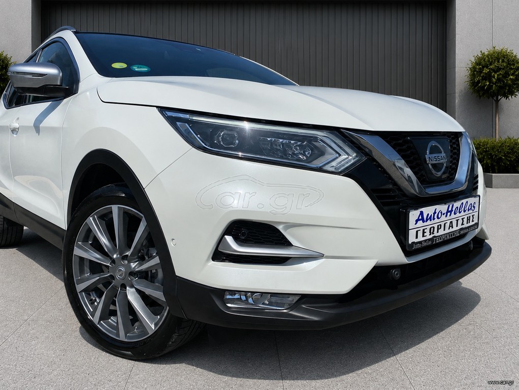 Nissan Qashqai 2018 ΤΕΚΝΑ Plus-Bose-Γυάλινη Οροφή-Δέρμα-Ζάντες 19"-Κάμερες 360°