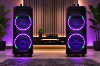 Σετ ηχεια 4χ15 ιντσες 2400+2400 watt max bluetooth