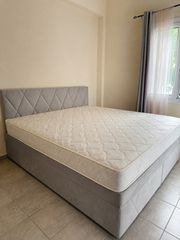 Διπλό κρεβάτι 180×200 με αποθηκευτικό χώρο & ορθοπεδικό στρώμα