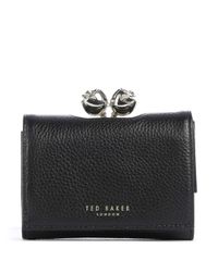 Ted Baker ROOSA Rose Detail Small Leather Bobble Purse 281671