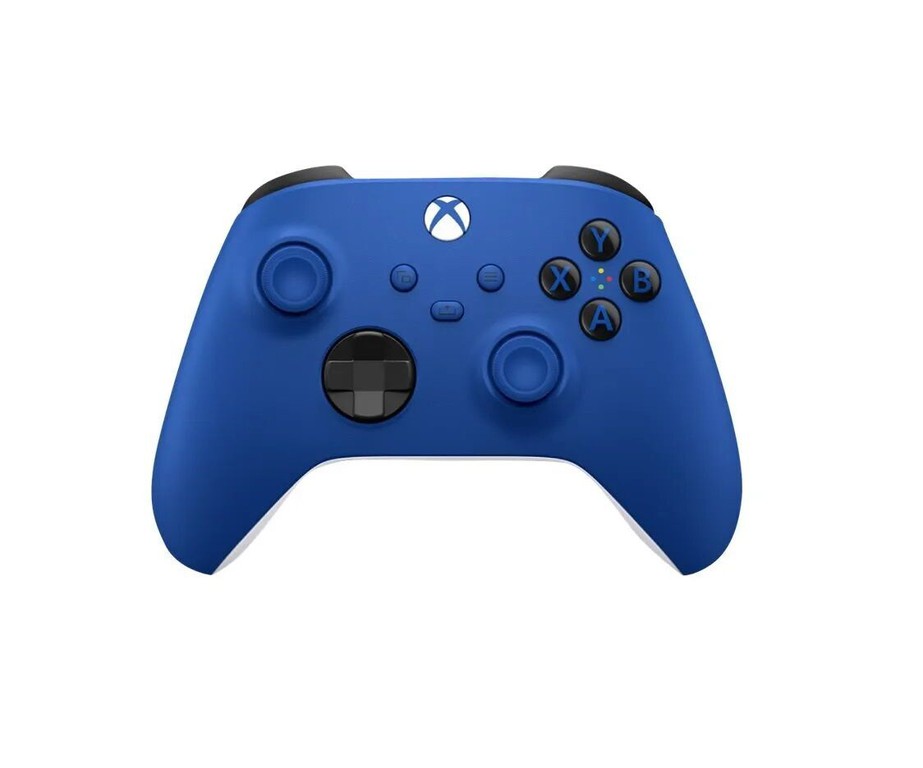 Microsoft - Xbox X Wireless Controller - Blue/White / Xbox Series X