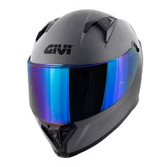 Κράνος Givi 50.Z matt titanium + Extra Visor-thumb-1