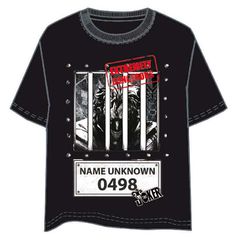 DC Comics Joker Prision adult t-shirt