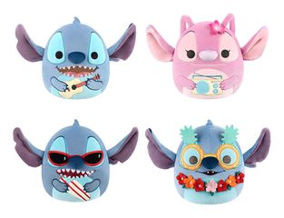 SQUISHMALLOWS - Little Plush 8" Disney Stitch Assort. 6pcs