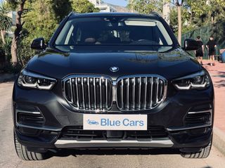 Bmw X5 2022 X-Line 390ps Plugin, Μάυρο με καφέ εσωτερικό-thumb-1