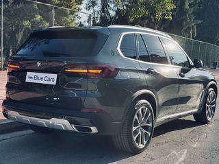 Bmw X5 2022 X-Line 390ps Plugin, Μάυρο με καφέ εσωτερικό-thumb-4