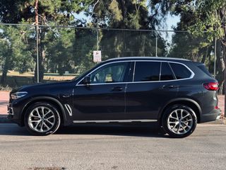Bmw X5 2022 X-Line 390ps Plugin, Μάυρο με καφέ εσωτερικό-thumb-5