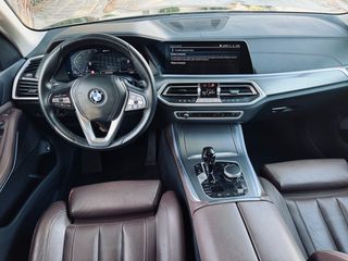 Bmw X5 2022 X-Line 390ps Plugin, Μάυρο με καφέ εσωτερικό-thumb-30