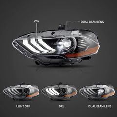 FORD MUSTANG 2018 FULL LED ΦΑΝΑΡΙΑ-thumb-1