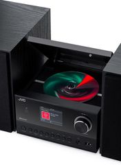 JVC UX-E225B Mini hi-fi system Black-thumb-2