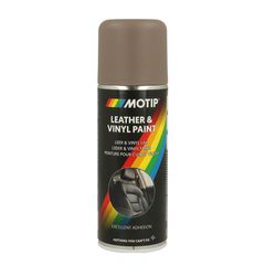 Βαφή δέρματος & βινυλίου μπεζ-καφέ Motip Leather & Vinyl Paint 200ml