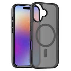 Θήκη Κινητού - Phone Case για Apple iPhone 17 6.3" Ημιδιάφανη Ματ Φιμέ Μαύρη MagSafe Υβριδική TPU/PC Shockproof Anti-Scratch Αντιολισθητική Ανθεκτική με Προστασία Κάμερας ( Κωδ.1-CASE0065 )