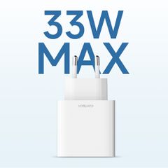 Cuktech A19 30W USB-A + USB-C Wall Charger - White-thumb-4