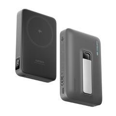 Cuktech WPB100 10000 mAh Qi2 Magnetic Powerbank 30W with Stand - Black