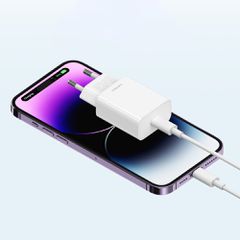 CUKTECH 20W Type-C Charger EU plug White-thumb-1