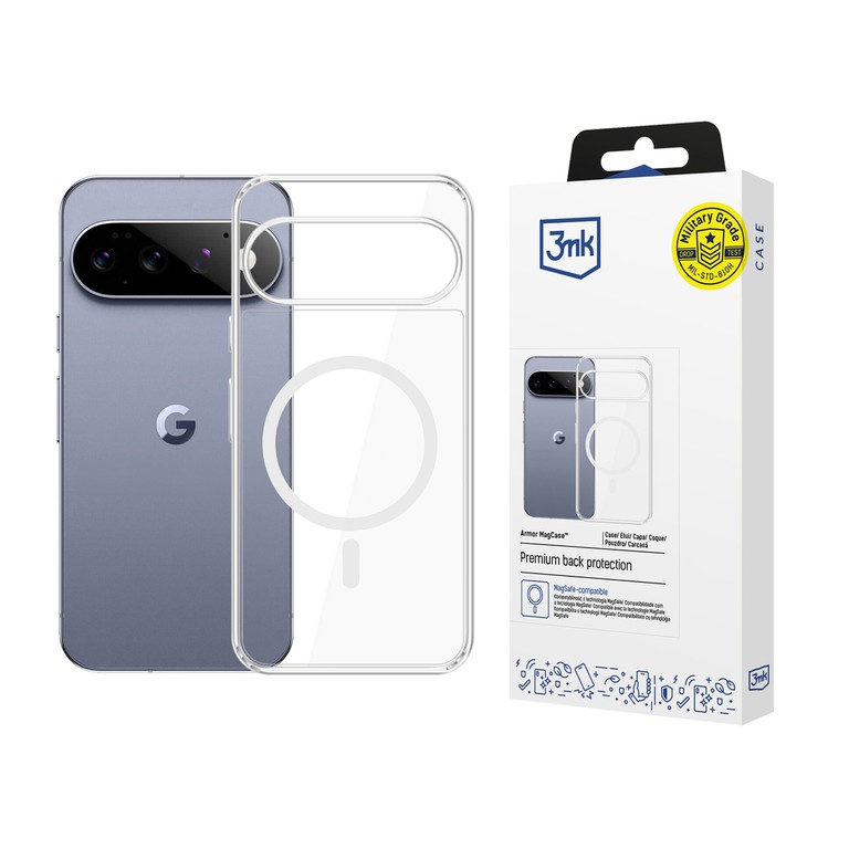 3mk Armor MagCase for Google Pixel 11 - Transparent