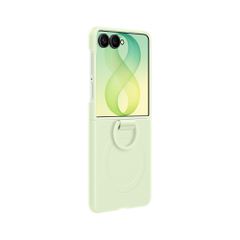 Samsung Silicone Ring Magnet Cover for Samsung Galaxy Z Flip 8 with MagSafe Compatible Ring - Green