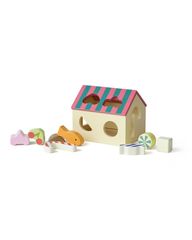 Kids Concept - Sorter Box House Swedish Candy (1001092) / Toys