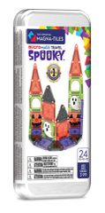 Magna Tiles - microMAGS Spooky 24-Piece Travel Set (90491) / Toys