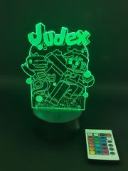 Judex - Dino 3D LED Lamp-thumb-1