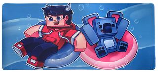 Shadys Farm - Shadys Waterland Mouse Pad - Large