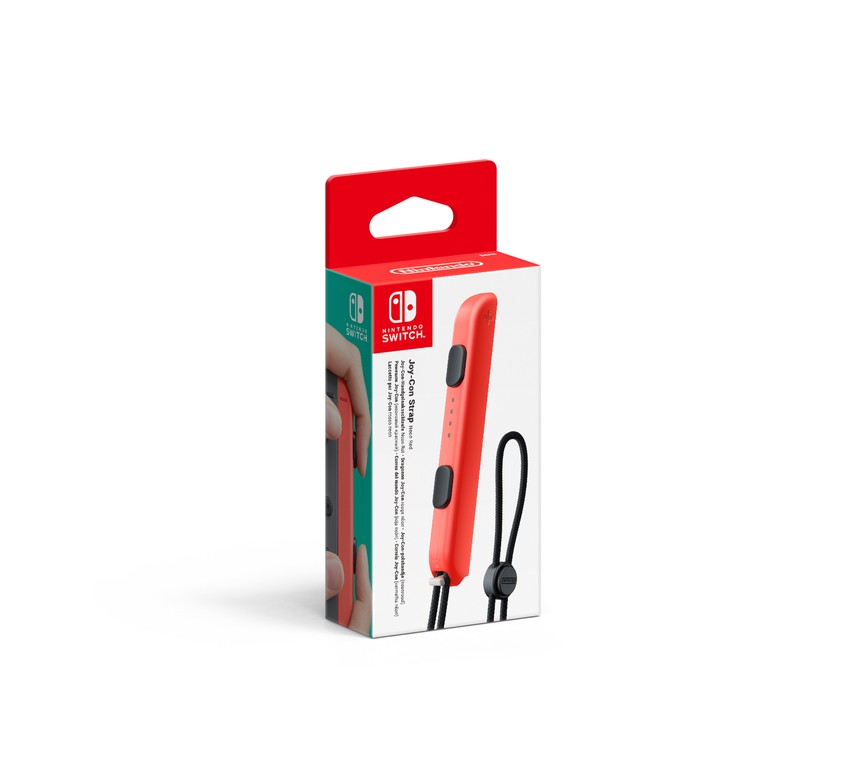 Nintendo Switch Joy-Con Controller Strap (Neon Red) / Nintendo Switch