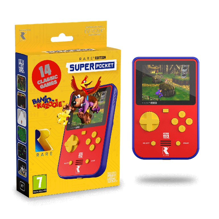 Evercade - HyperMega Tech - Super Pocket Rare Edition