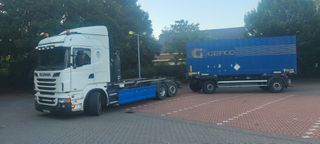 Schmitz 2014 Schmitz Cargobull AWF 18 BDF CONTEINER 7.3 M-thumb-1