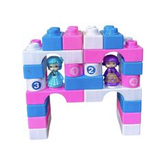 Σετ κατασκευών DIY με τουβλάκια - Princess - 29pcs - 7933 - 233043
