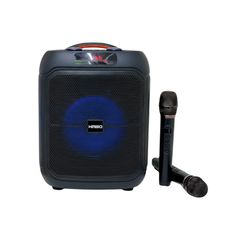 Φορητό ηχείο subwoofer με 2 μικρόφωνα Karaoke - QS-1742 - 260417