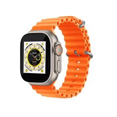 Σετ Smartwatch με 7 λουράκια - UX7 - 260271 - Orange