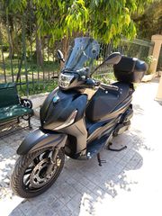 Piaggio Beverly 400 2023 DEEP BLACK Εγγύηση εως 11/2027