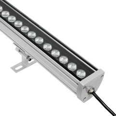 Μπάρα Φωτισμού Wall Washer LED 72W 6120lm 10-30° DC 24V Αδιάβροχο IP66 Πολύχρωμο RGB Dimmable - Bridgelux SMD Chip - Γκρι Ανθρακί - Μ100 x Π5 x Υ4cm - 3 Χρόνια Εγγύηση-thumb-6