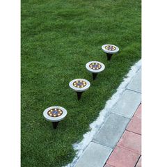 Διακοσμητικό Φωτιστικό Κήπου LED 3W 120lm 60° DC 5V με Φωτοβολταϊκό Panel 5V 0.1W & Επαναφορτιζόμενη Μπαταρία Li-ion 3.2V 600mAh Αδιάβροχο IP65 Θερμό Λευκό 2700K - Πακέτο 4 Τεμαχίων - Μ12 x Π12 x Υ13c-thumb-11